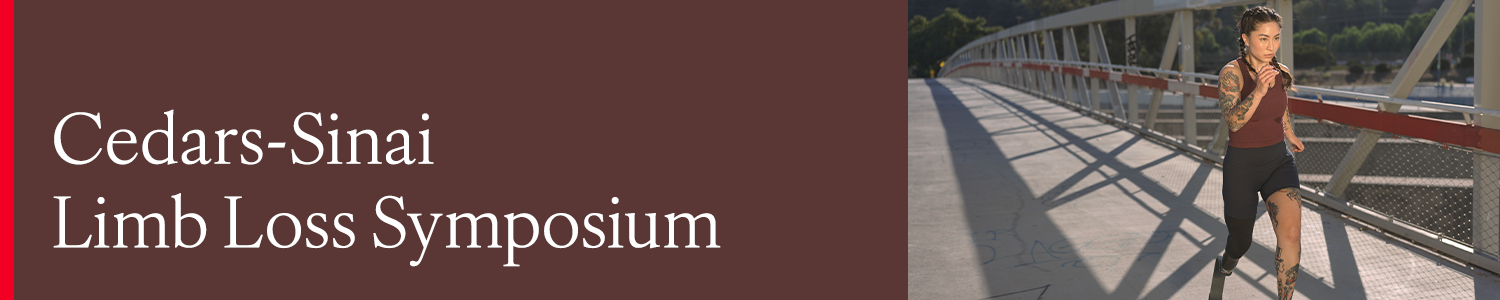 2026 Cedars-Sinai Limb Loss Symposium Banner